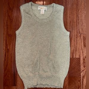 Vintage 1980’s Vino De Casa Gold Sleeveless Sweater